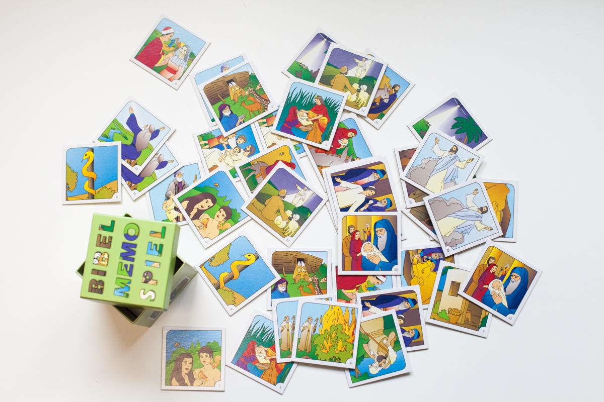 Bibel-MEMO-Spiel (20 Kartenpaare) Bibel-MEMO-Spiel (20 Kartenpaare)