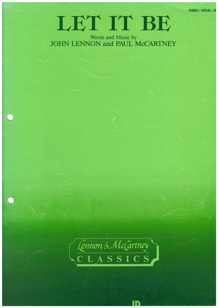 Let it be, Lennon - Antiquariat Let it be, Lennon - Antiquariat
