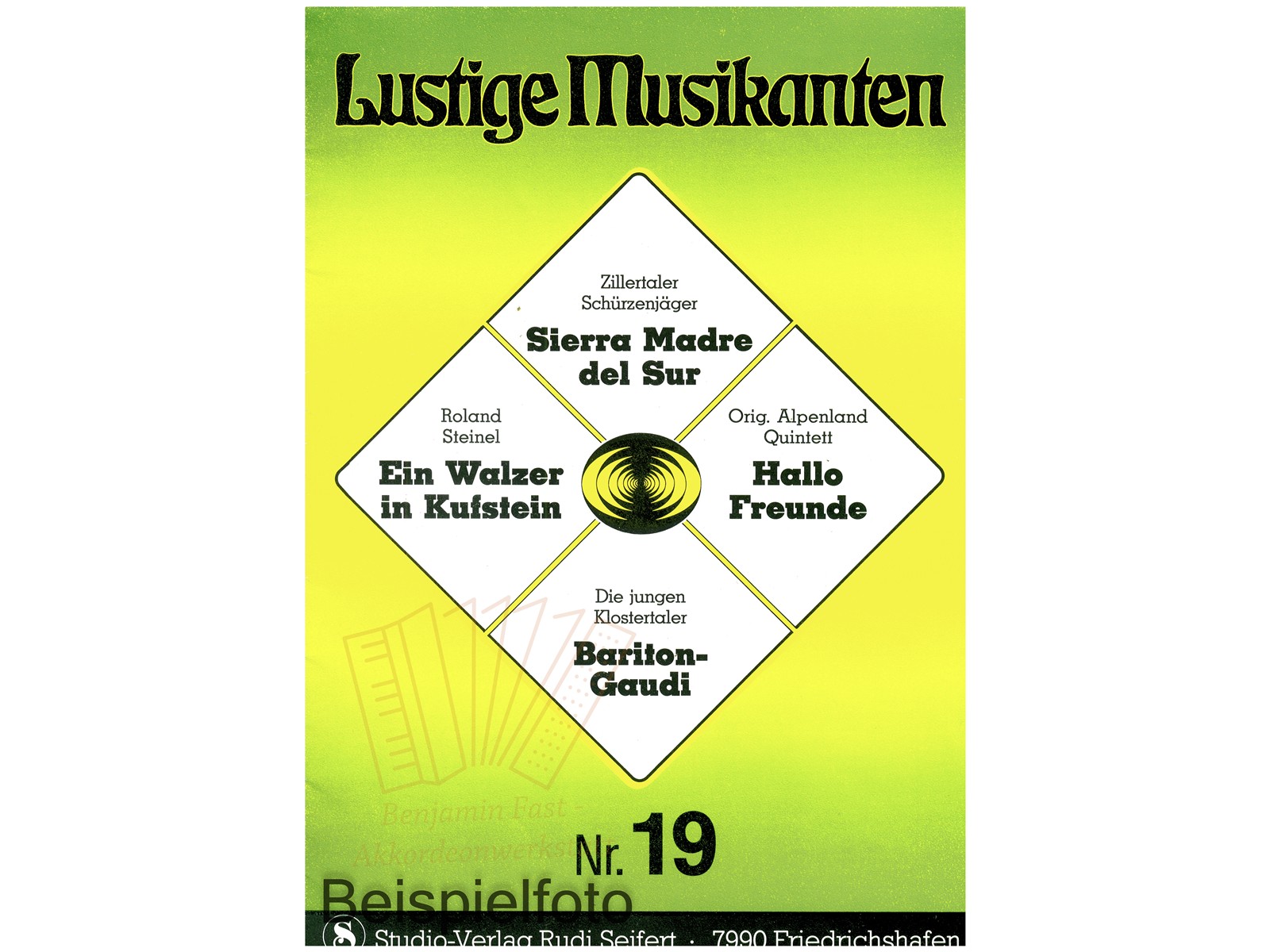 Lustige Musikanten 19 - Antiquariat Lustige Musikanten 19 - Antiquariat