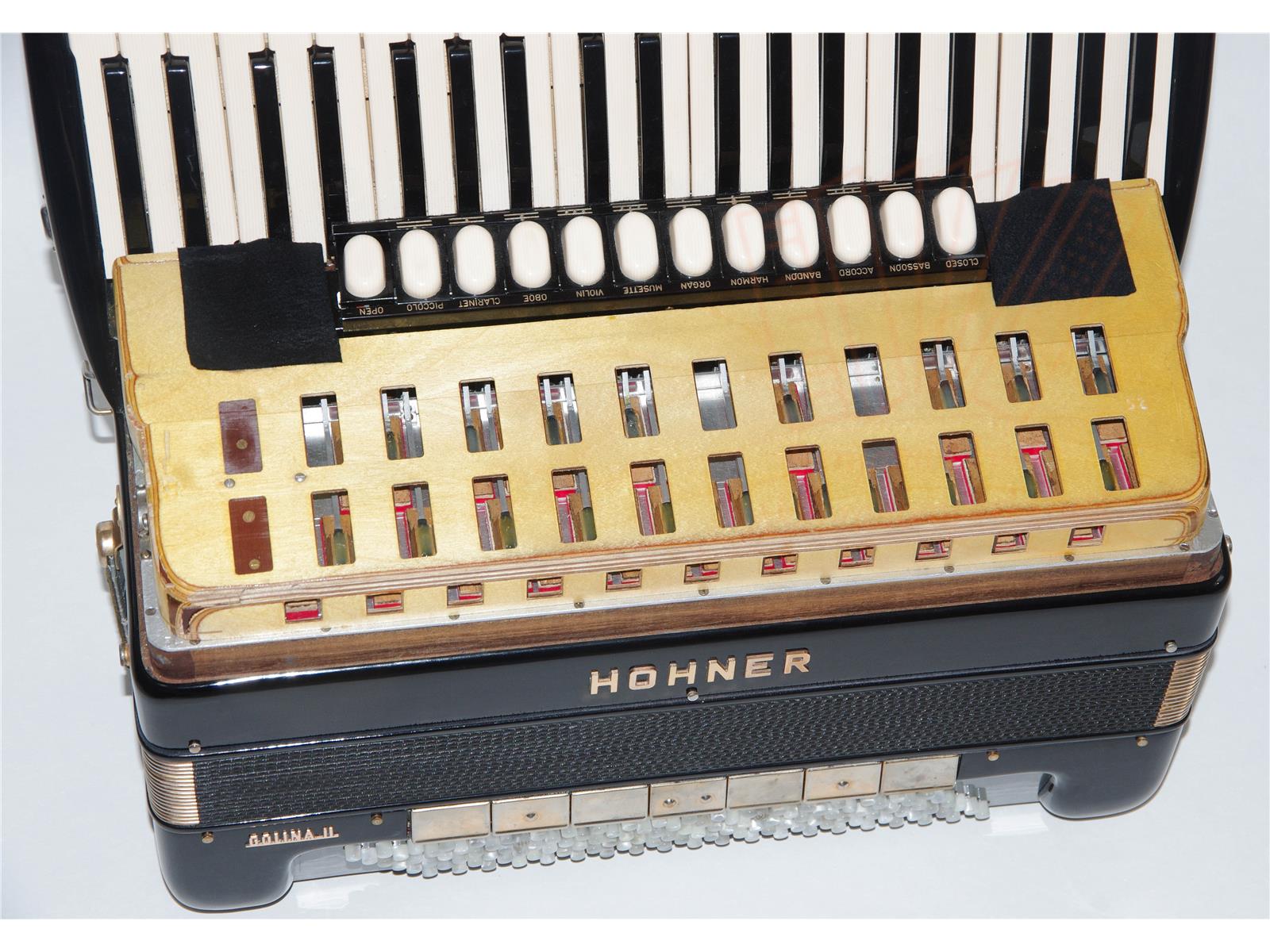 Akkordeon Hohner Golina II 41/120/V/12/7, gebraucht Akkordeon Hohner Golina II 41/120/V/12/7, gebraucht