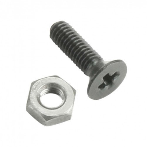 100er Set Kreuzschlitzschraube M3 x 10 schwarz mit Mutt 10er Set Kreuzschlitzschrauben M3 x 10 mm mit Mutter im