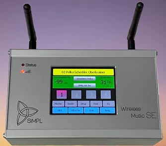 Funksystem Akkordeon Wireless Music SE SiMPL Technology Funksystem Akkordeon Wireless Music SE SiMPL Technology