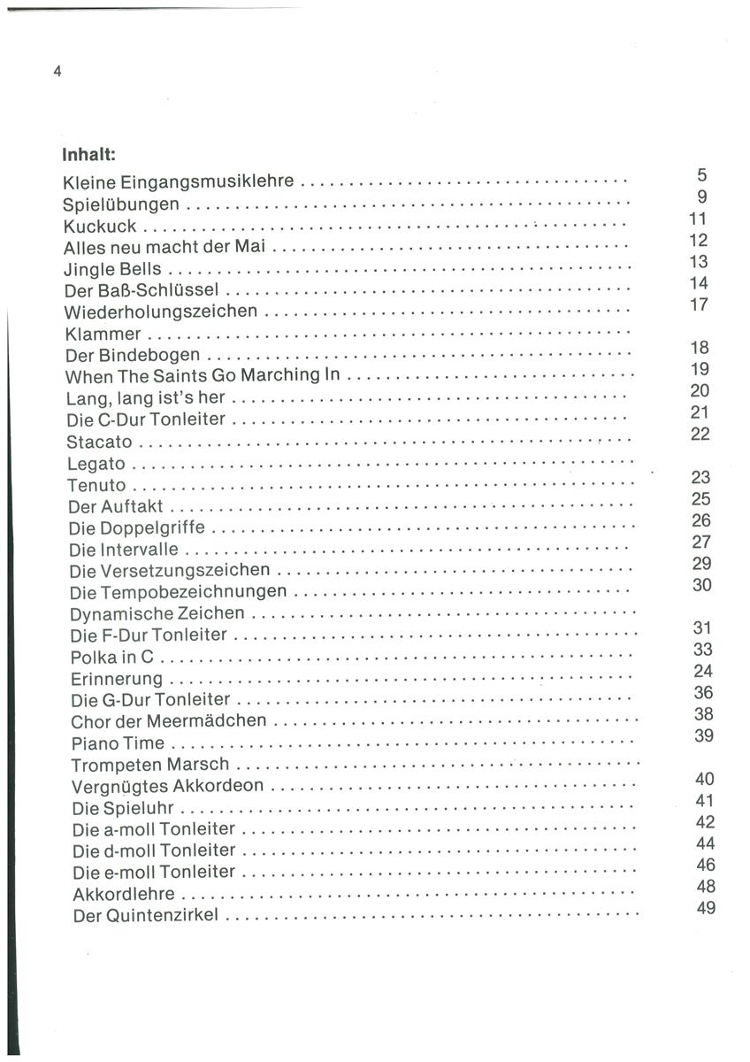 Schule für einmanualige elec. Heimorgel, Sendel - Antiquariat