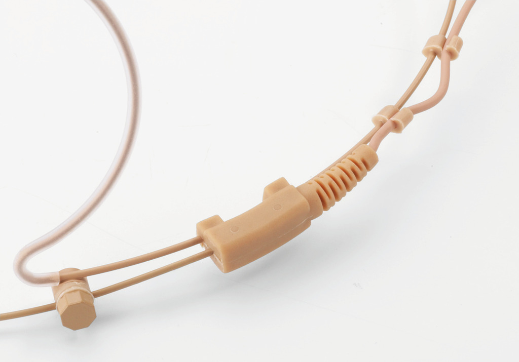 Kopfbügelmikrofon HSE-152/SK ultraleicht beige Niere Mini-XLR Kopfbügelmikrofon HSE-152/SK ultraleicht beige Niere Mini-XLR