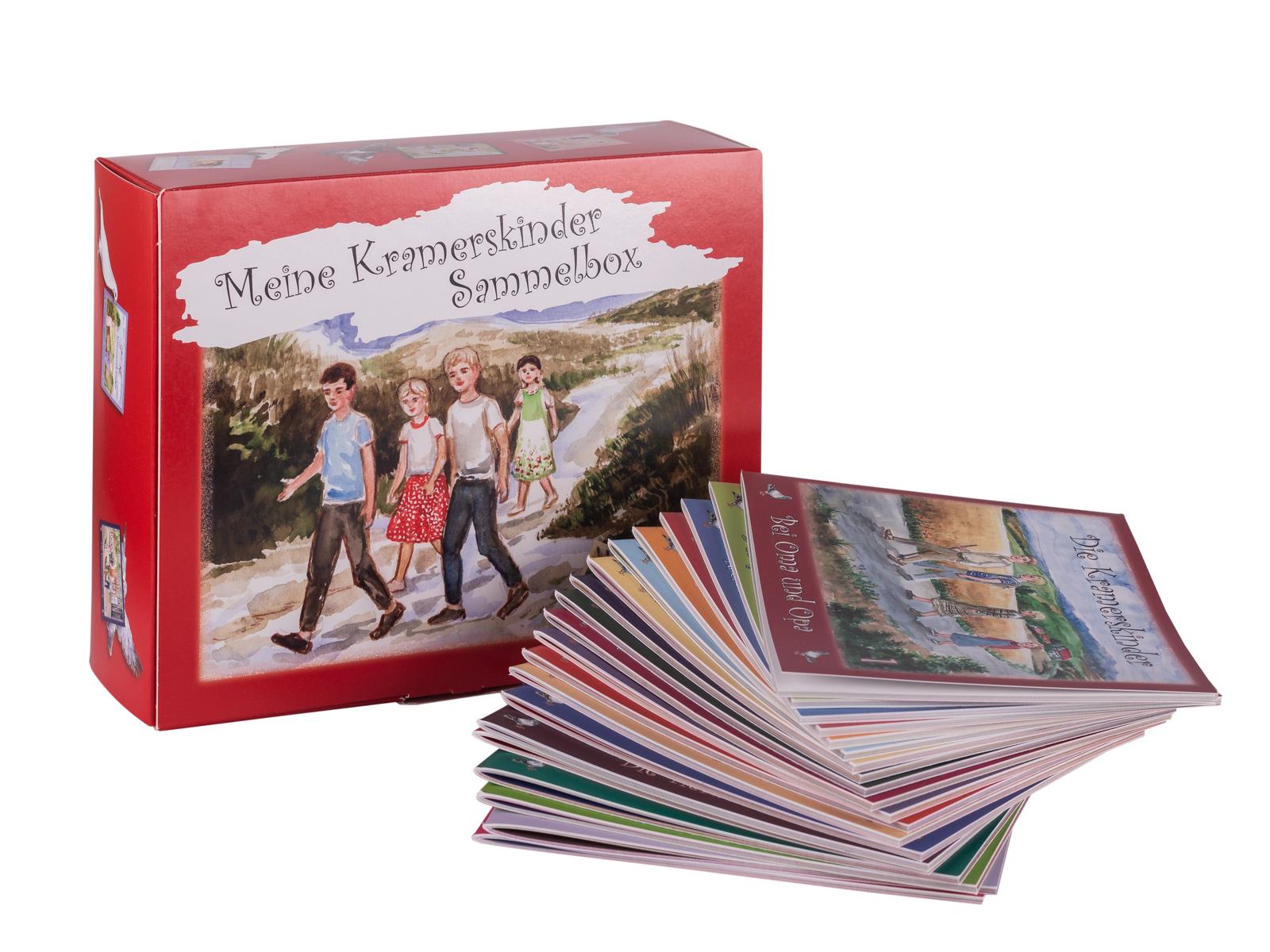 Meine Kramerskinder Sammelbox + 20 Hefte im Set