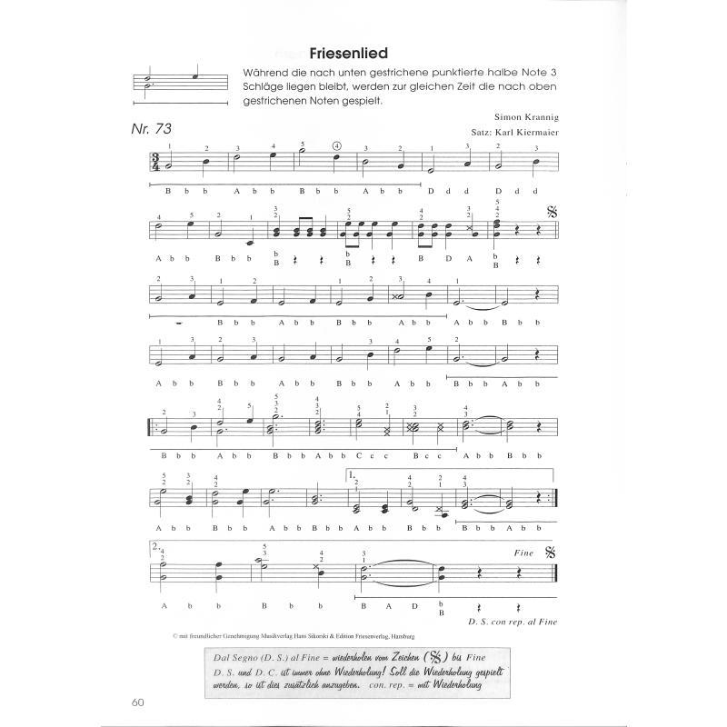 Schule für die drei- und vierreihige Harmonika, Kiermaier & E. Spengler - Auslauf Schule für die drei- und vierreihige Harmonika, Kiermaier & E. Spengler - Auslauf