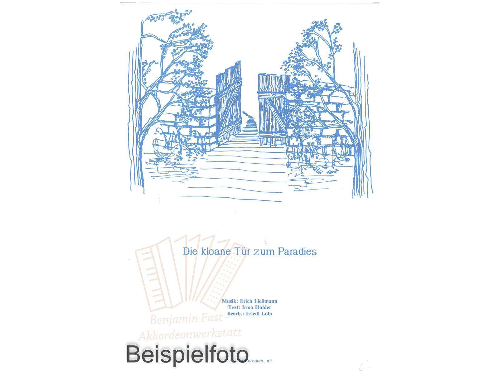 Die kloane Tür zum Paradies, Einzelausgabe - Antiquariat