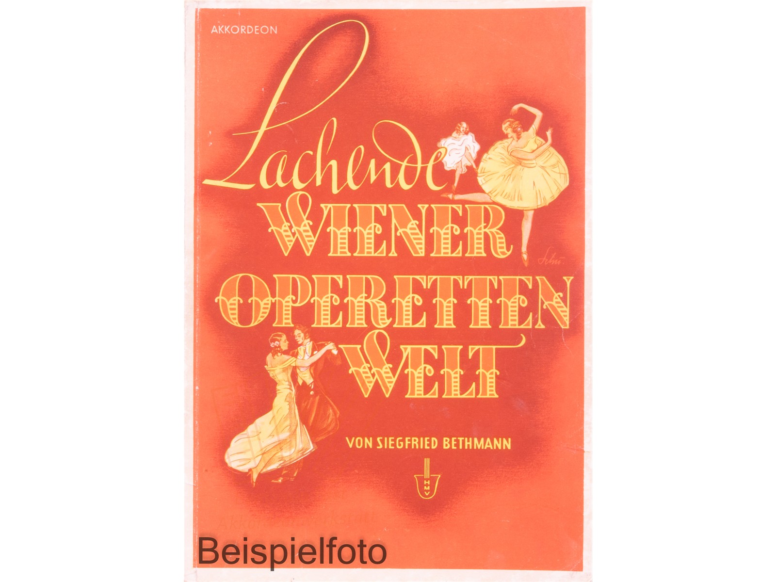 Lachende Wiener Operettenwelt, Akkordeon - Antiquariat