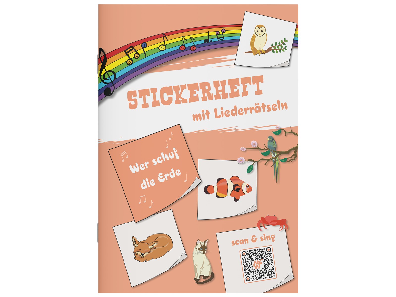 Stickerheft - Wer schuf die Erde