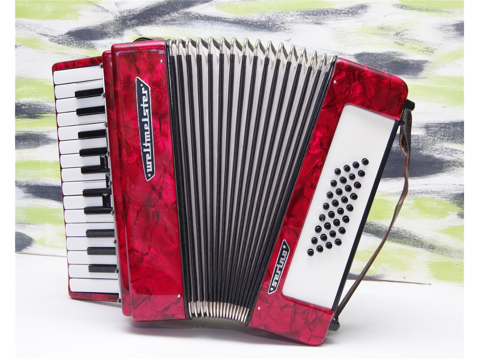 Akkordeon Weltmeister Serino 32 gebraucht Akkordeon Weltmeister Serino 32 gebraucht