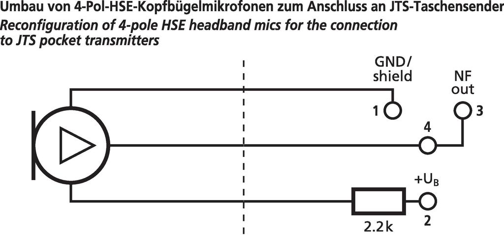 Kopfbügelmikrofon IMG HSE-110 Mini-XLR Kopfbügelmikrofon IMG HSE-110 Mini-XLR