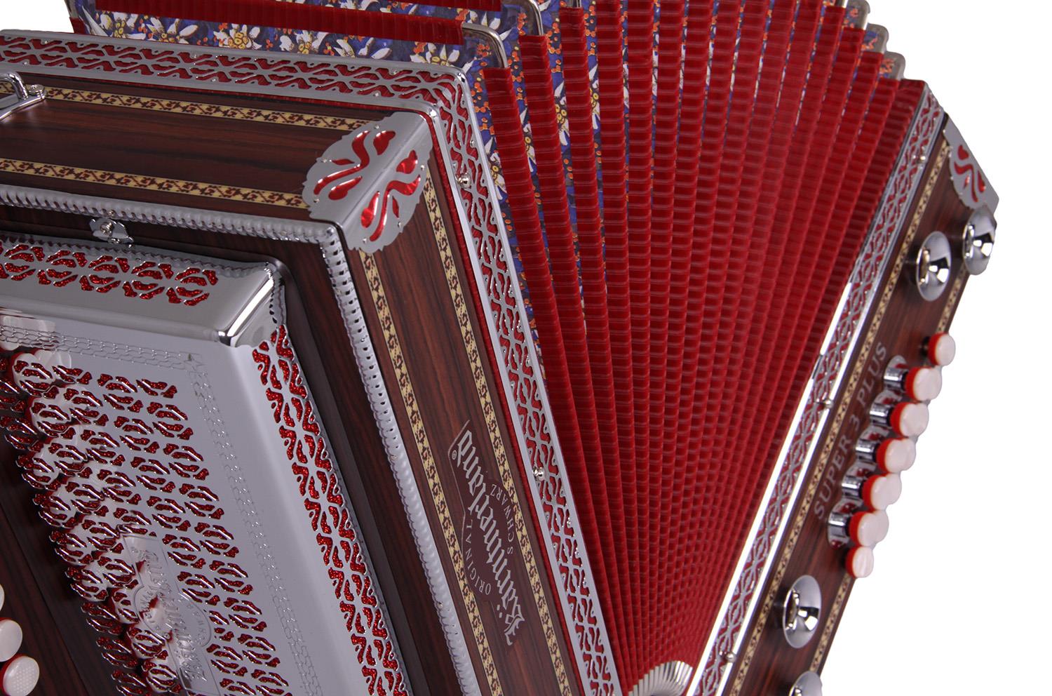 Steirische Harmonika Kärntnerland Super 3 Plus C/F/Bb