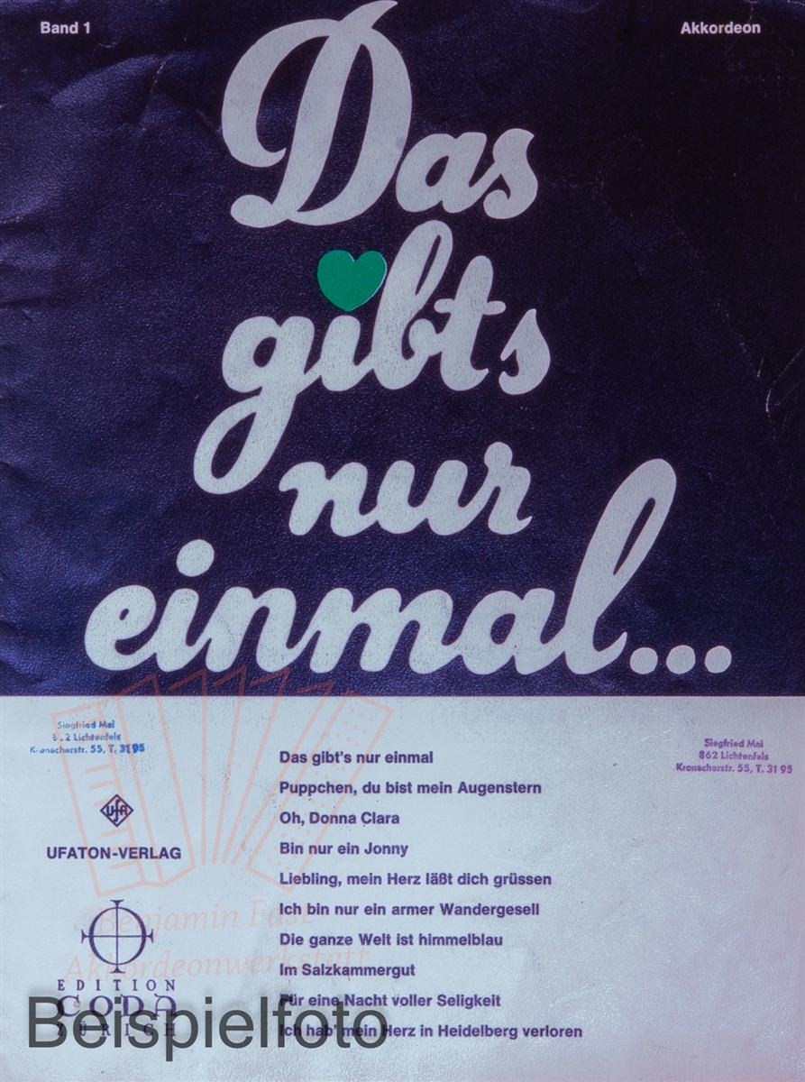 Das gibt's nur einmal... 1 - Antiquariat