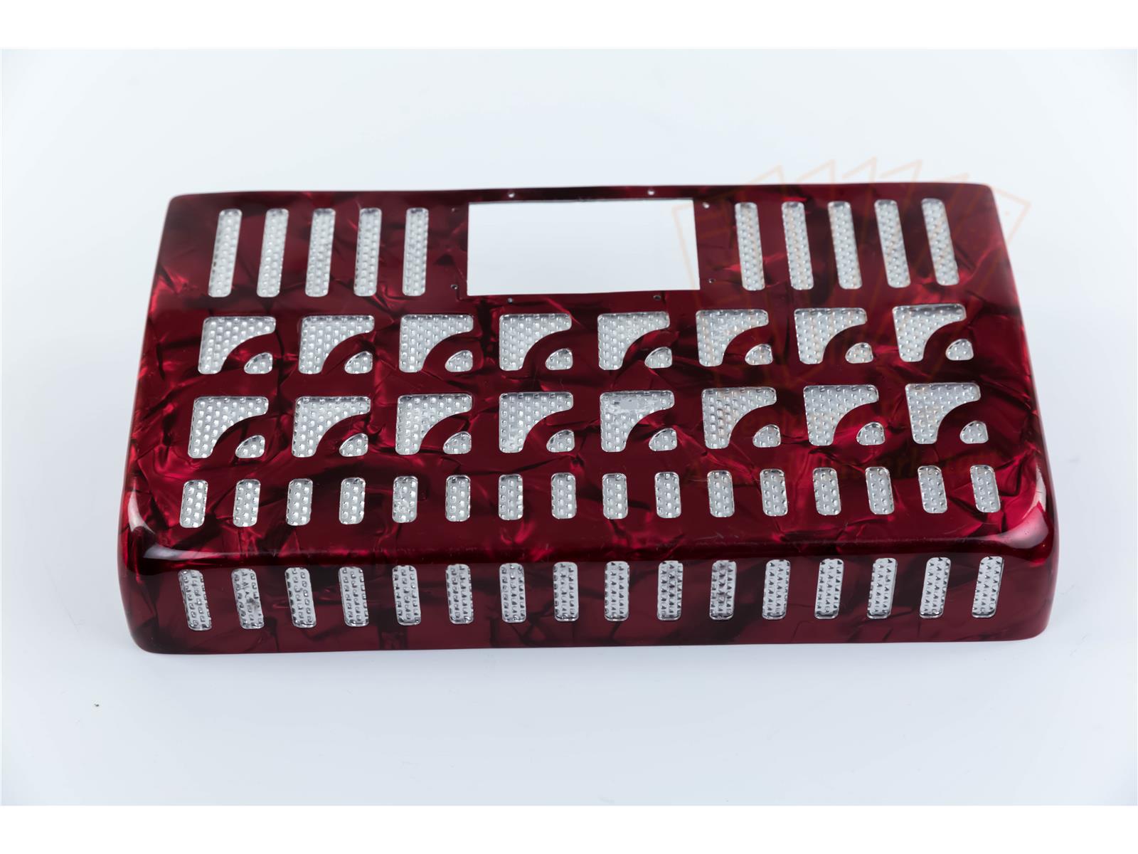 Diskantverdeck Akkordeon rot - gebraucht