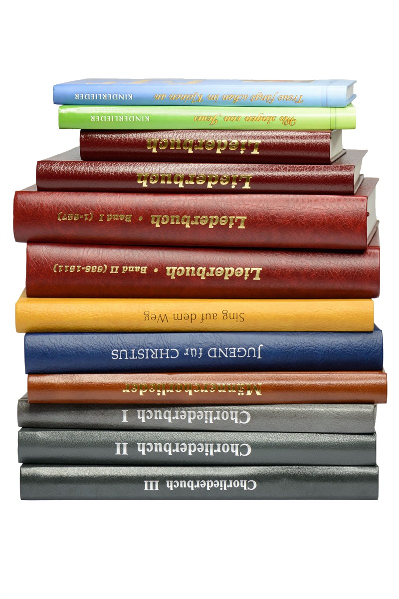 Noten und Liederbücher