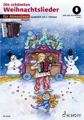 Die schönsten Weihnachtslieder, Akkordeon, Magolt Die schönsten Weihnachtslieder, Akkordeon, Magolt
