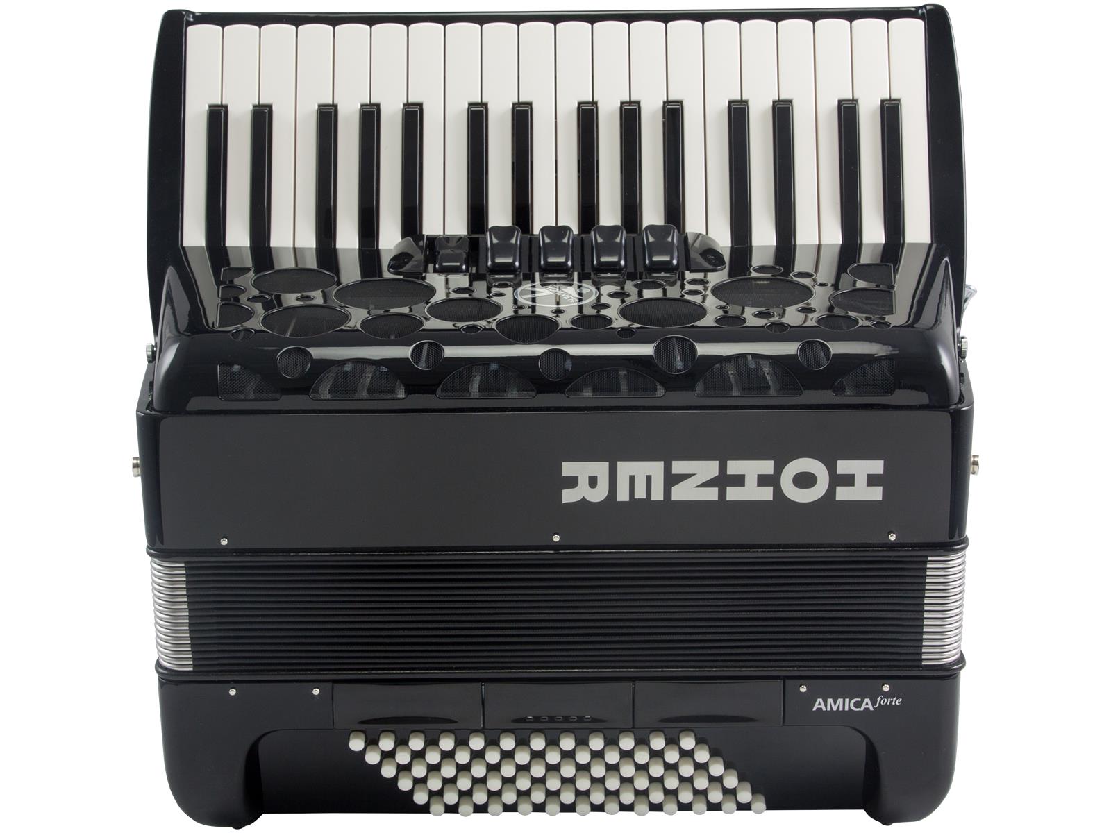 Akkordeon Hohner Amica III 72 Bass schwarz Akkordeon Hohner Amica III 72 Bass schwarz