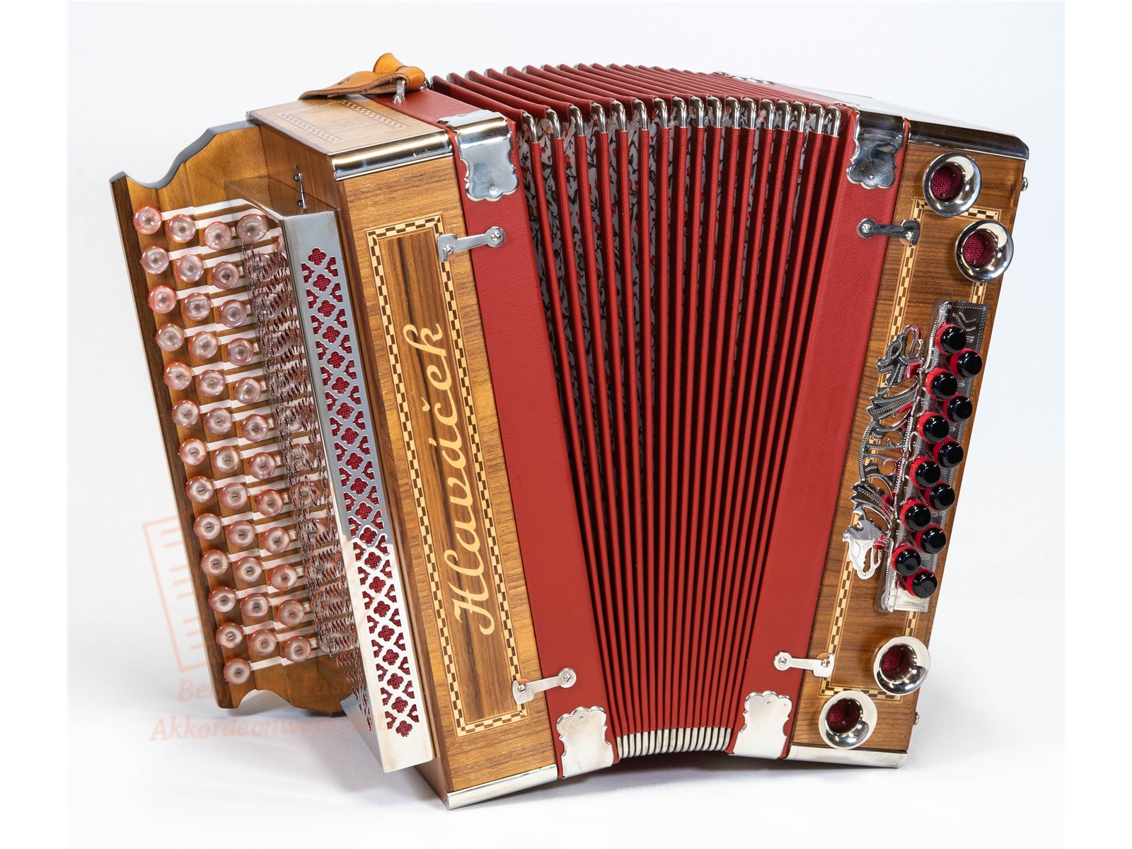 Steirische Harmonika Hlavacek G/C/F, gebraucht