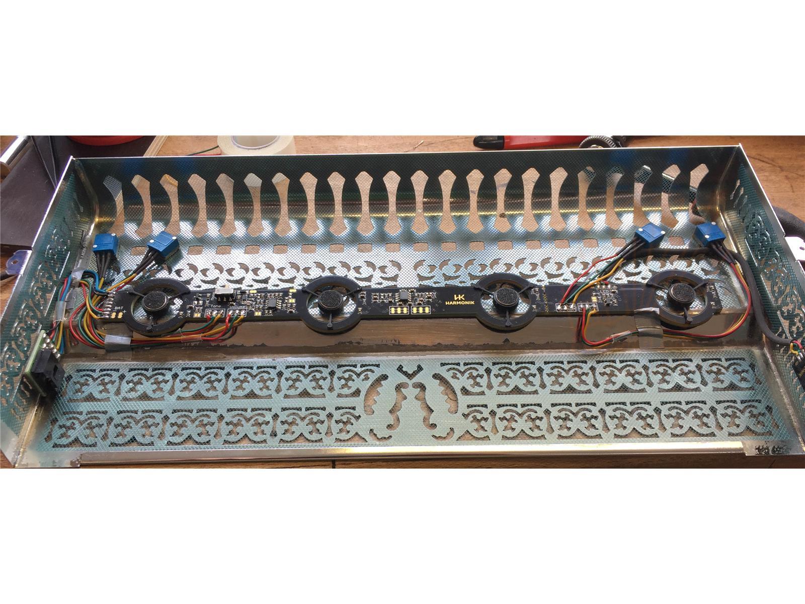 Einbaumikrofon Harmonik AC5001-PLUS (4 Miks - 30cm) Einbaumikrofon Harmonik AC5001-PLUS (4 Miks - 30cm)