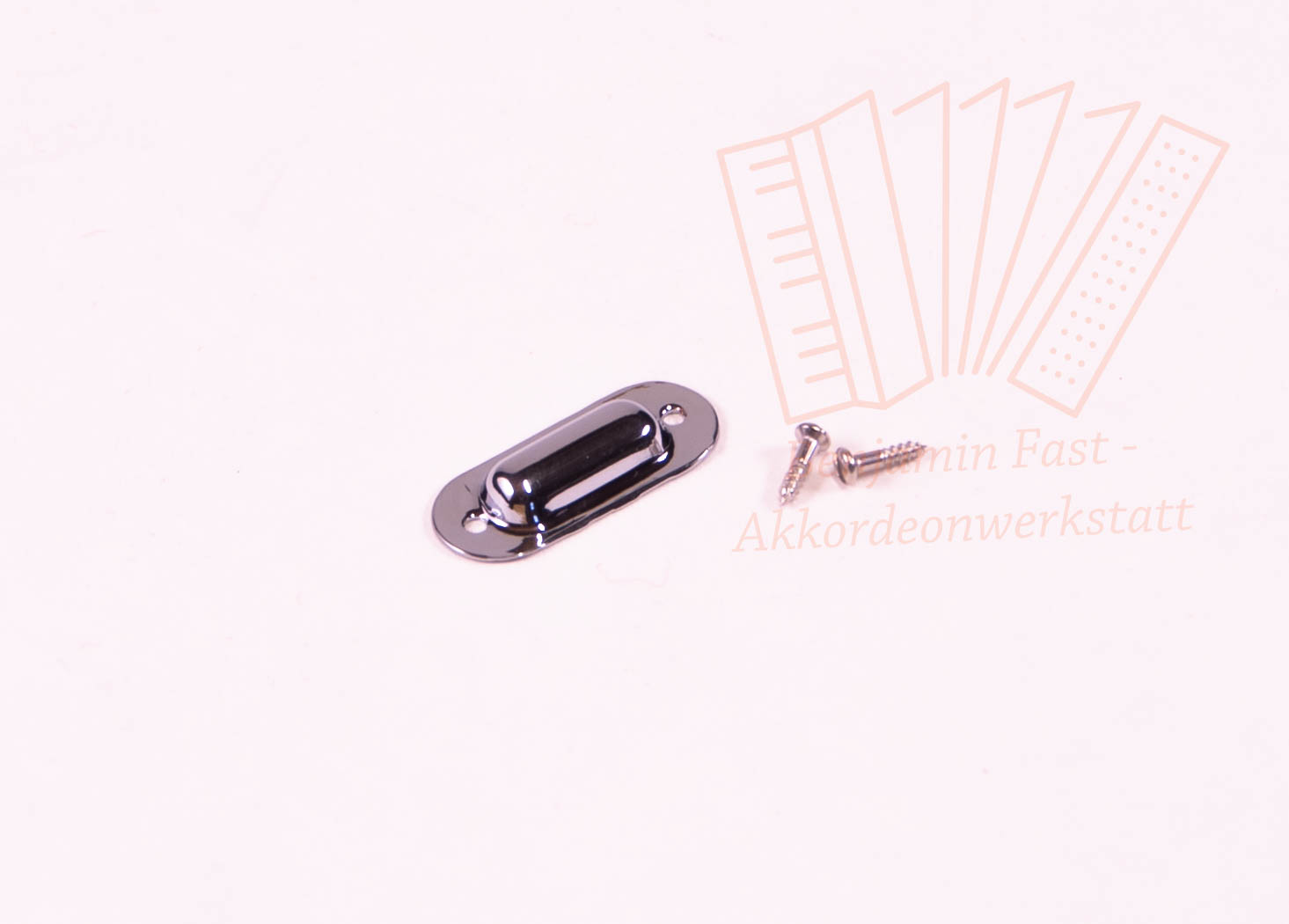Abdeckung Achse 31x13 oval Stahl schwarz poliert