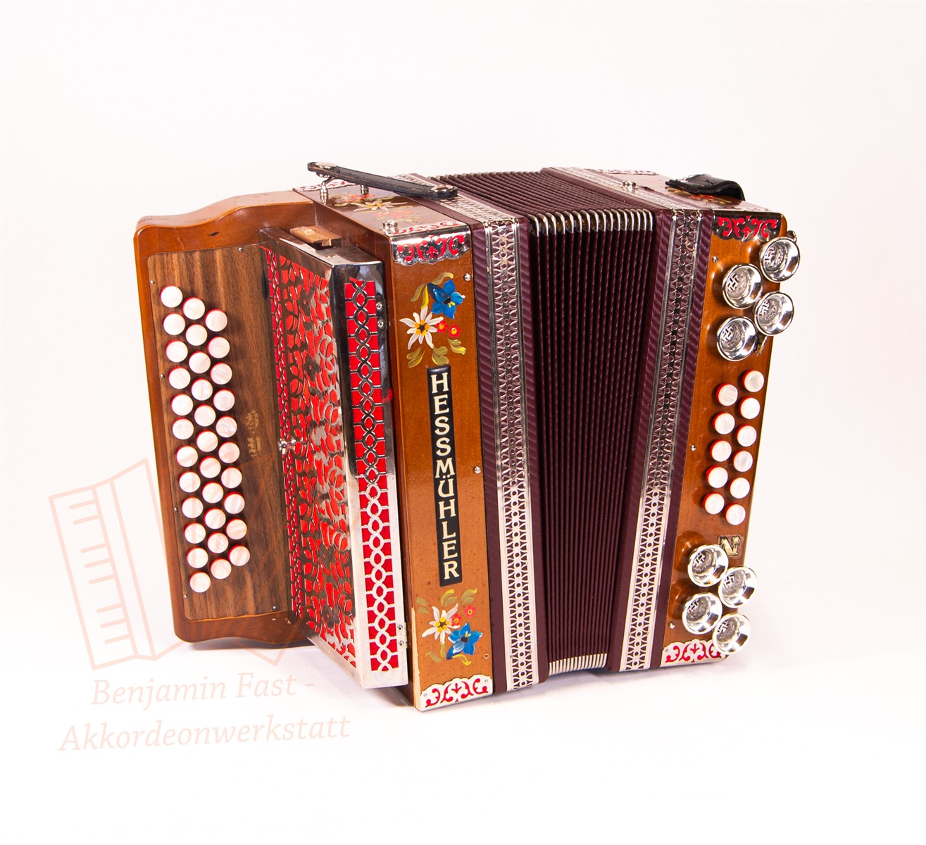 Selbstspielende Harmonika AUX-In-Anschluss, gebraucht