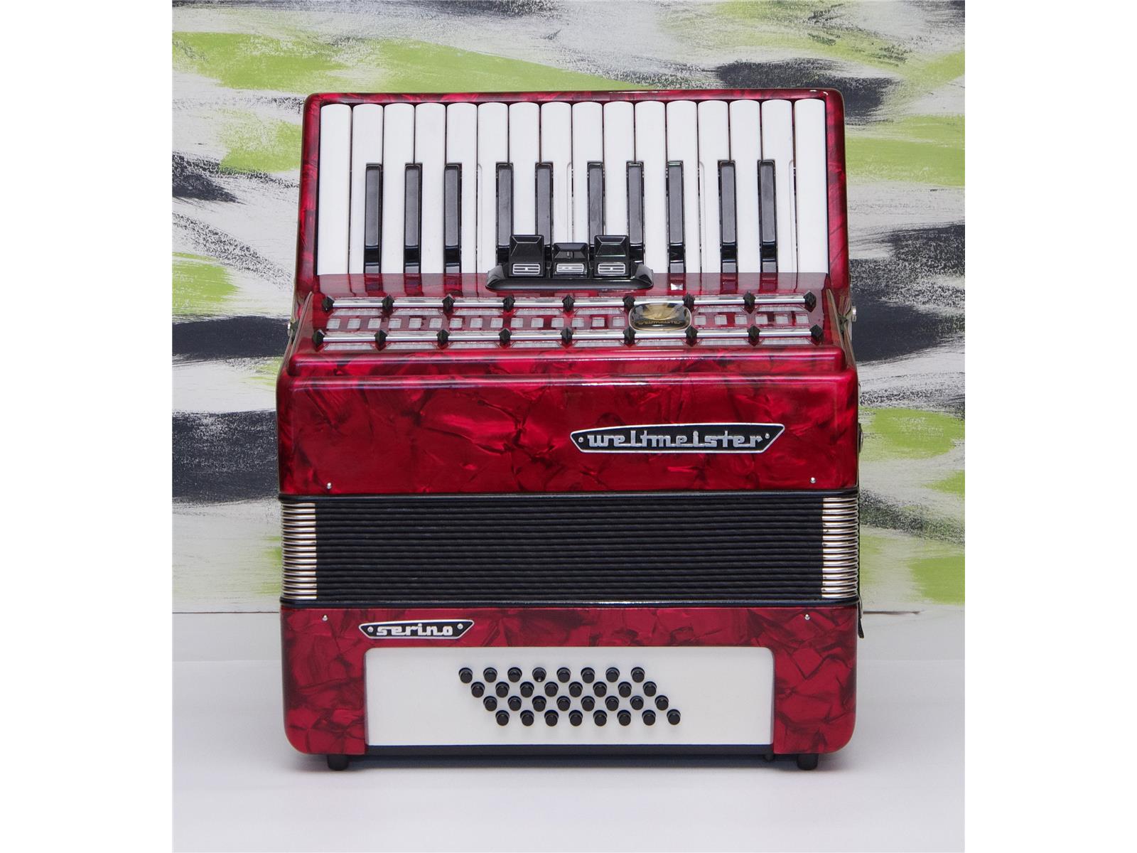 Akkordeon Weltmeister Serino 32 gebraucht Akkordeon Weltmeister Serino 32 gebraucht