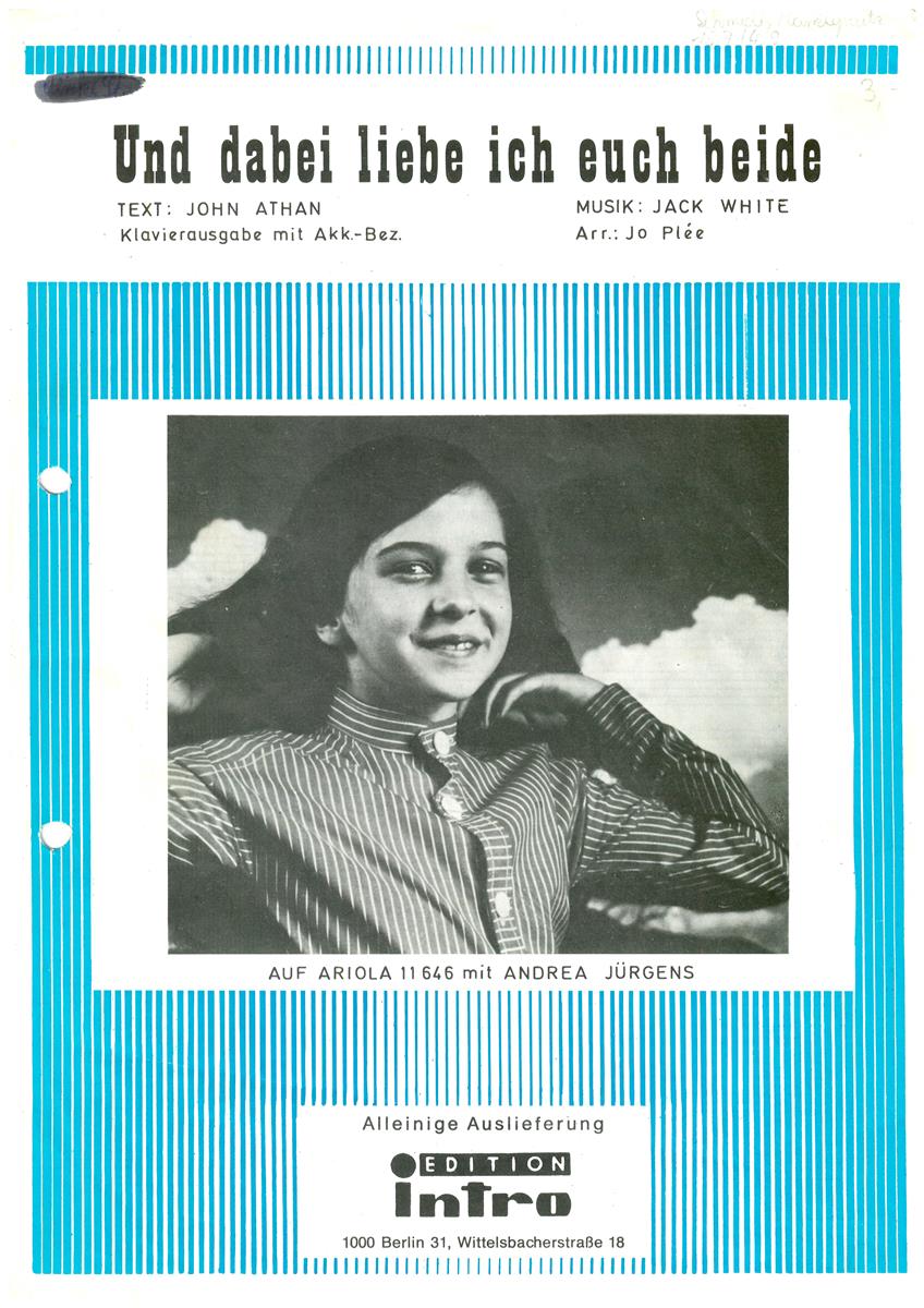 Und dabei liebe ich euch beide, Jürgens - Antiquariat