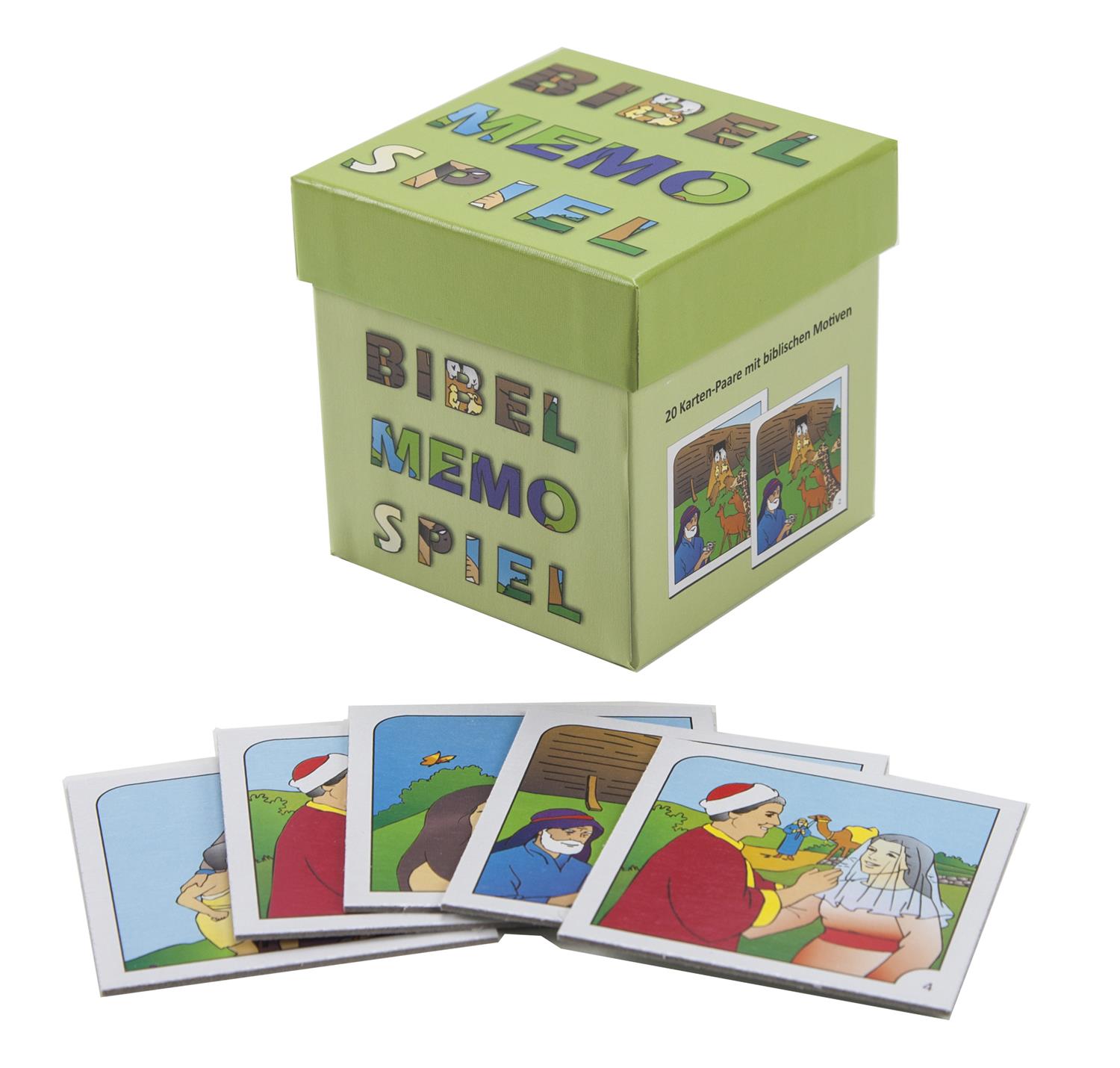 Bibel-MEMO-Spiel (20 Kartenpaare) Bibel-MEMO-Spiel (20 Kartenpaare)
