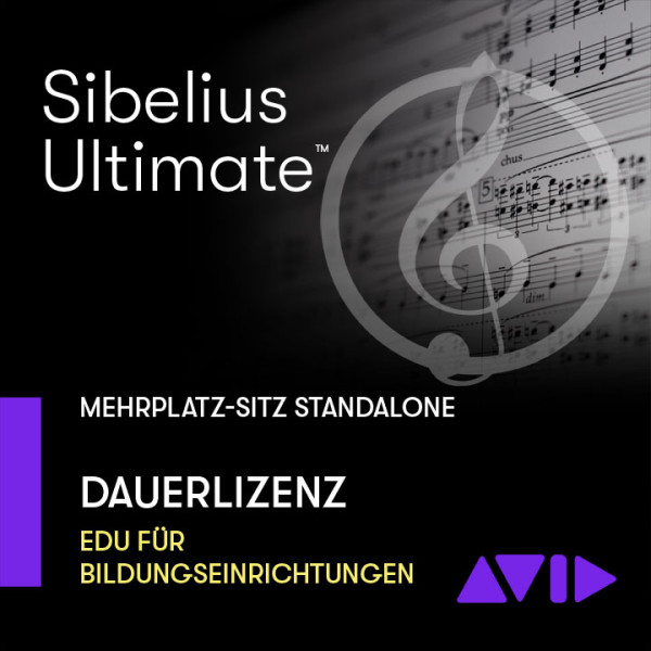 Sibelius Ultimate stand-alone Dauerlizenz - Mehrplatz SITZ