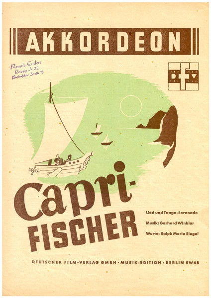 Capri Fischer, Winkler - Antiquariat