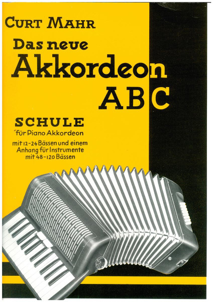Das neue Akkordeon-ABC 1, Mahr - altes Kover