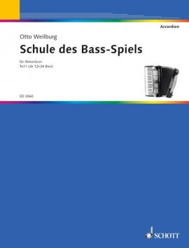 Schule des Bassspiels 1, Akkordeon, Otto Weilburg