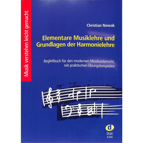 Elementare Musiklehre und Grundlagen der Harmonielehre, Nowak