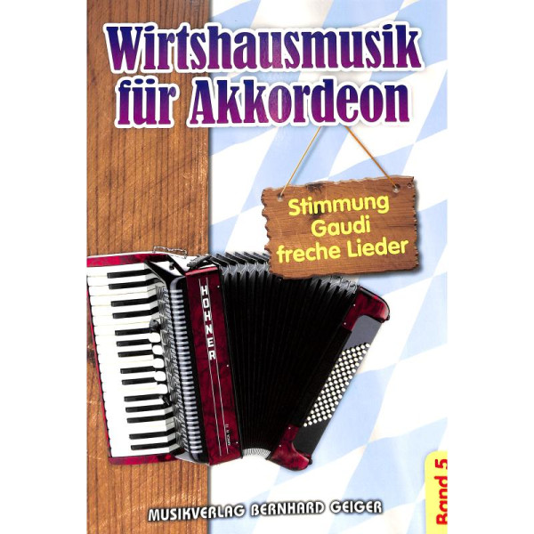 Wirtshausmusik für Akkordeon Band 5 - Antiquariat