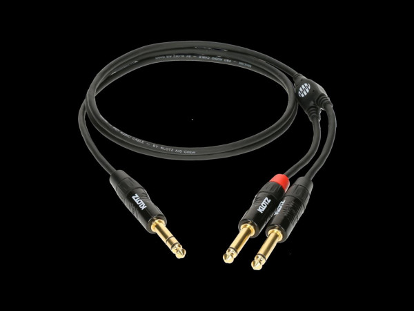 Kabel MiniLink Pro insert Klinke 6,35 mm - 2 x Klinke 6,35 mm