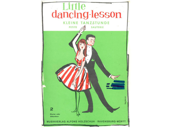 Little Dancing Lesson 2, Holzschuh - Antiquariat