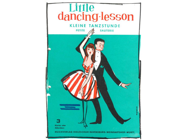 Little Dancing Lesson 3, Holzschuh - Antiquariat