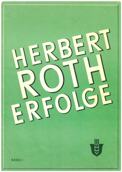 Herbert Roth Erfolge 1 - Antiquariat