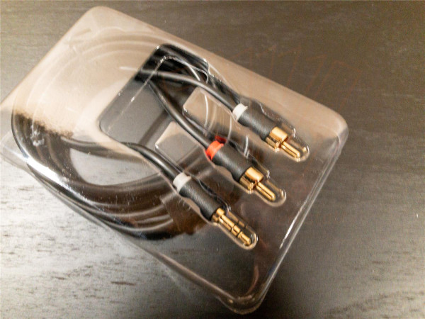 Y-Kabel Adapter Stereo-Klinke - 2x Cinch 2m
