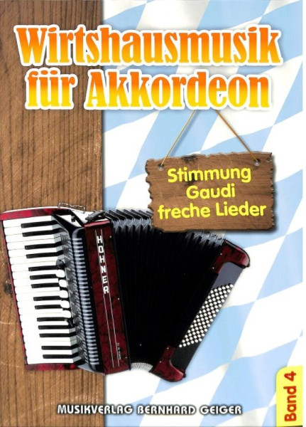 Wirtshausmusik für Akkordeon Band 4 - Antiquariat