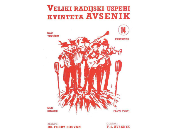 Die größten Radio-Erfolge Quintetts Avsenik 14