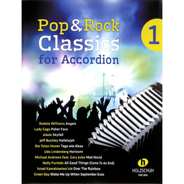 Pop & Rock Classics for Accordion - Band 1