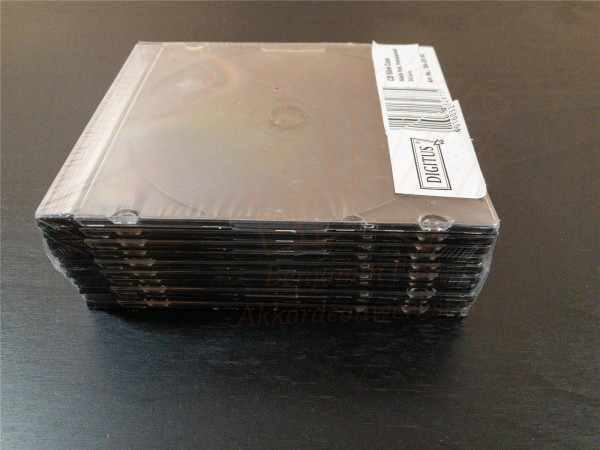 CD Slim Case Digitus 10er-Pack