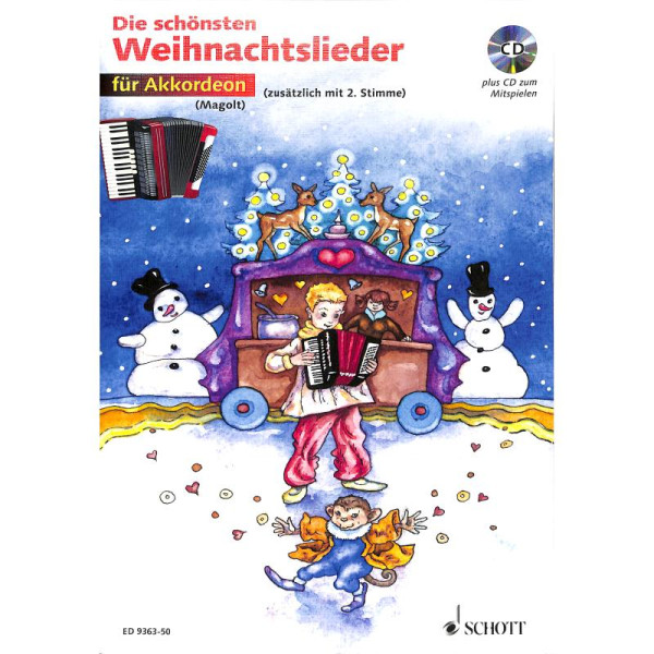 Die schönsten Weihnachtslieder, CD, Akkordeon, Hans und Marianne Magolt