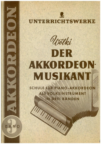Der Akkordeon-Musikant 3, Wölki - Antiquariat