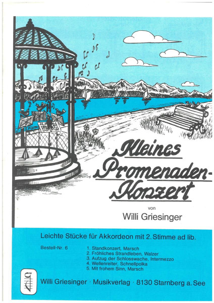 Kleines Promenadenkonzert, Griesinger Akk+2.Stimme - Antiquariat